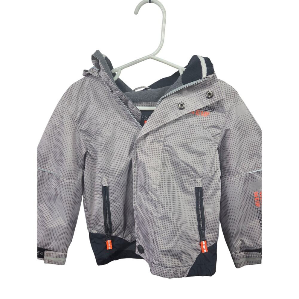 Gray Fleece Lined Coat - London Fog - 3T